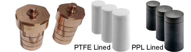 PPL Lined Hydrothermal Synthesis Autoclave Reactor