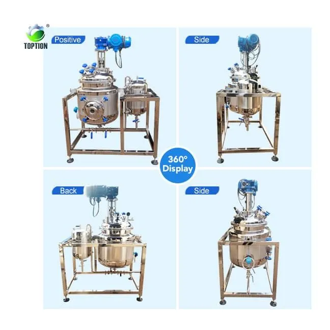 Stainless Steel Crystallization Reactor